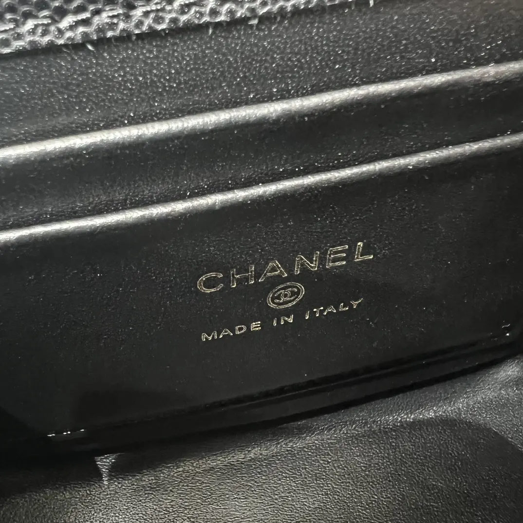 Chanel Cowhide Kelly Handle Bag Hand Crossbody
