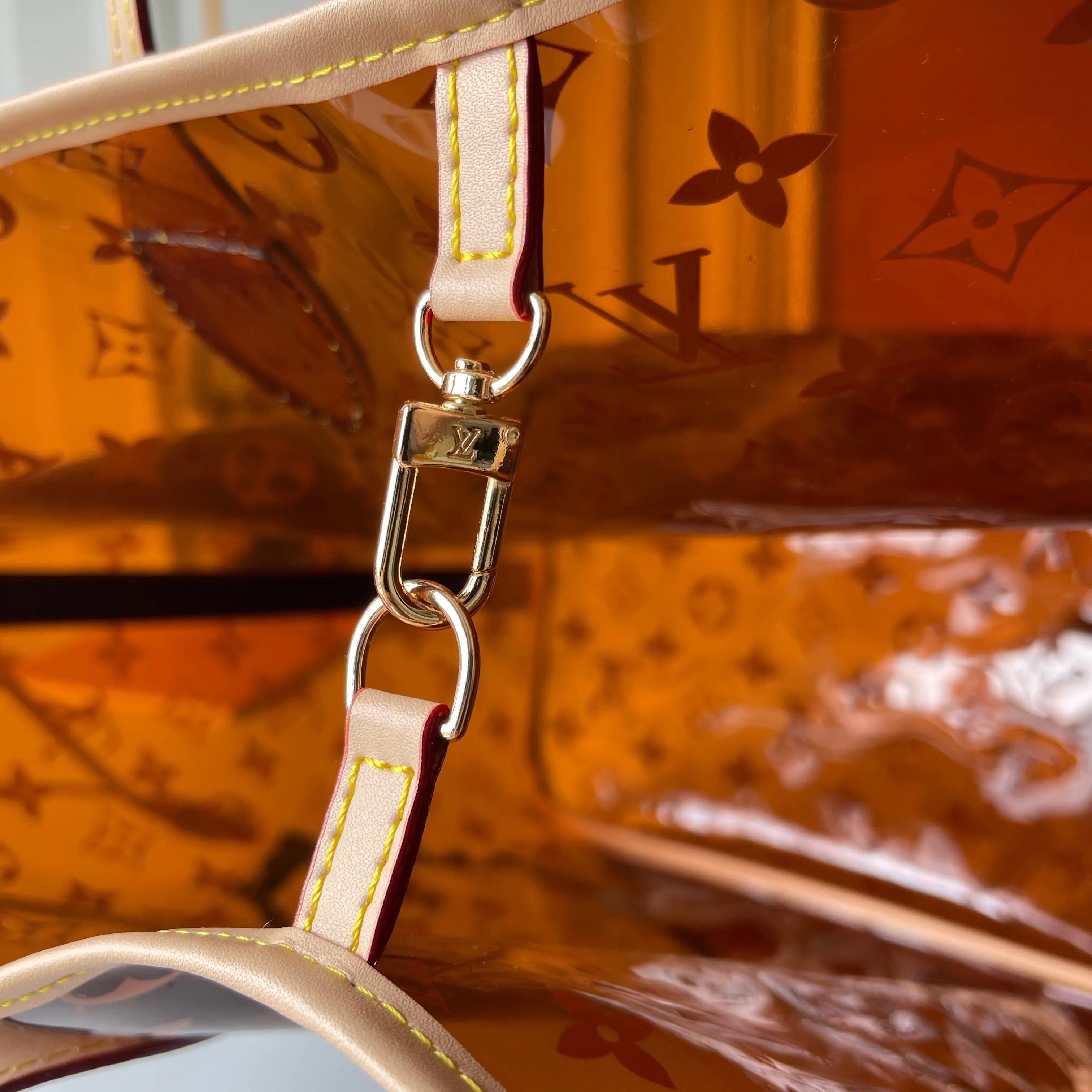 Neverfull 棕色 藍色 牛皮 托特包 大容量托特款(數字9) Neverfull 棕色 藍色 牛皮 托特包 大容量托特款(數字9)