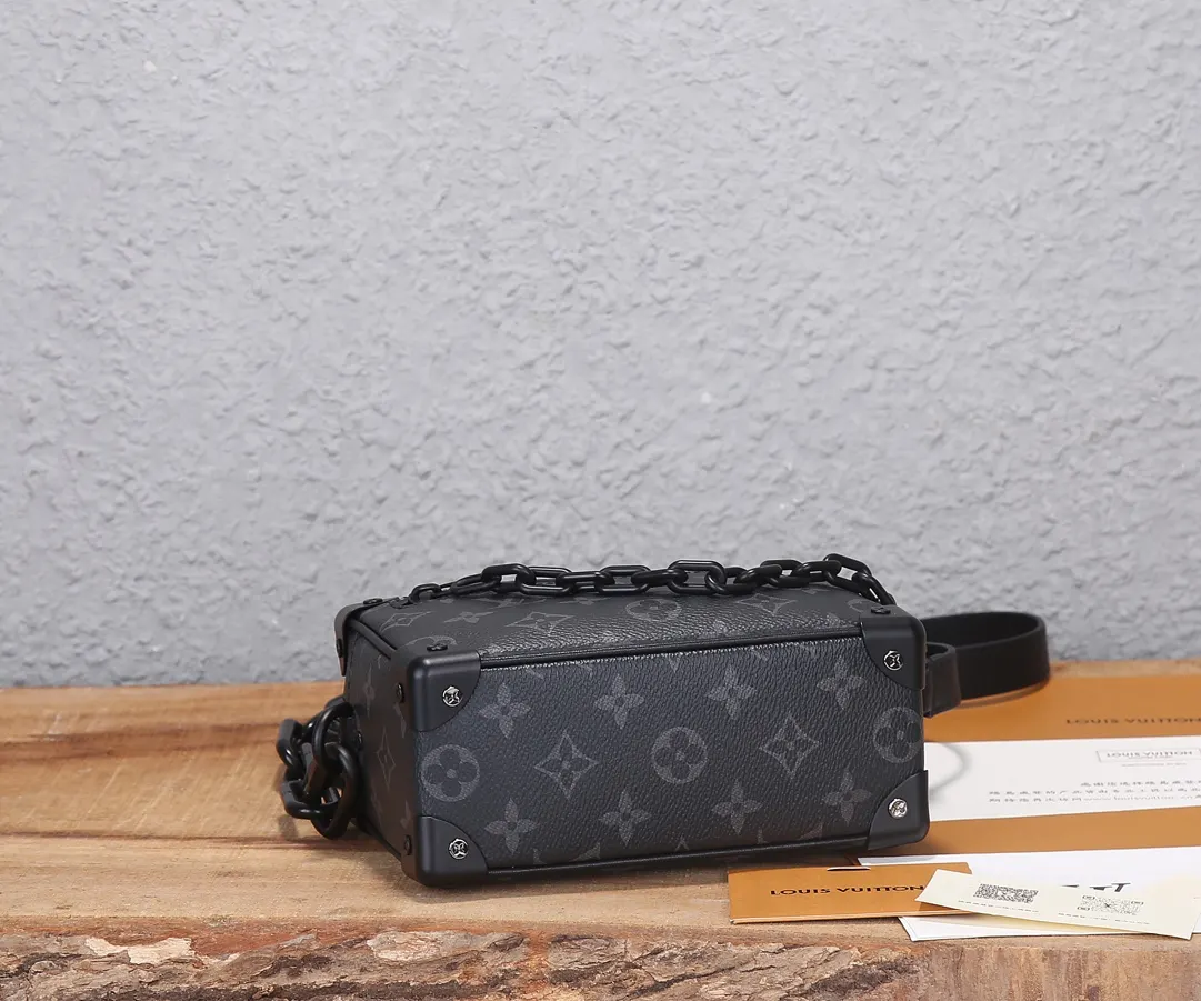 黑色 牛皮 动态 开发 Virgil Abloh 鏈條包 精致鏈條款
