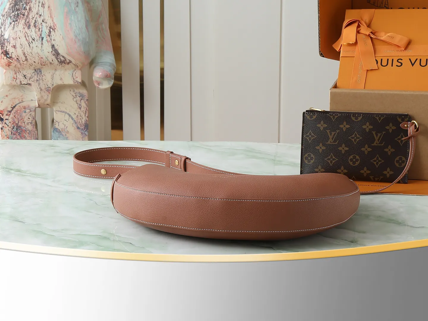 Organizer Pouch Travel Leather