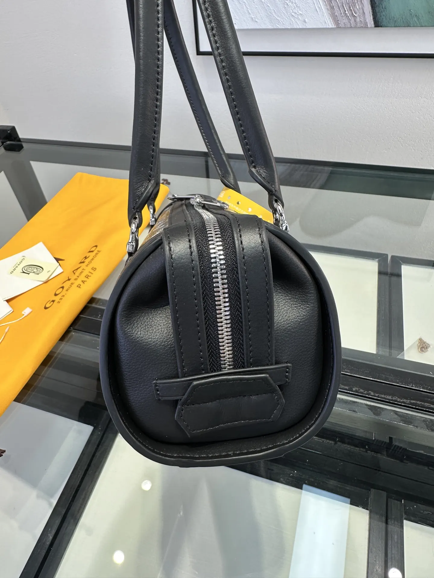 Goyard 黑色 手提随性 腋下时髦 轻松适 通勤约会各种场合 腋下包 复古腋下背款