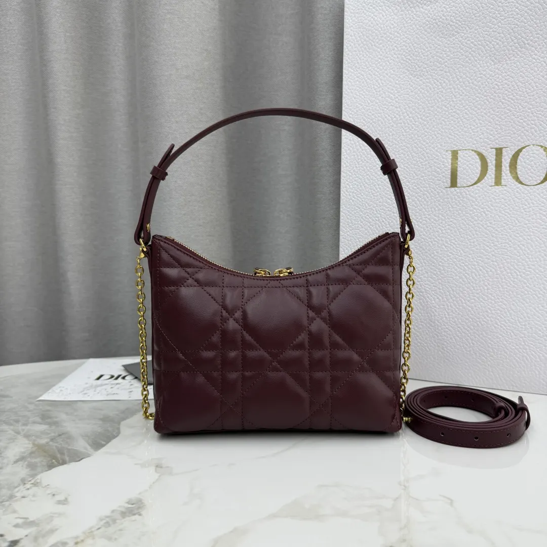 Dior Caro 红色 链条包