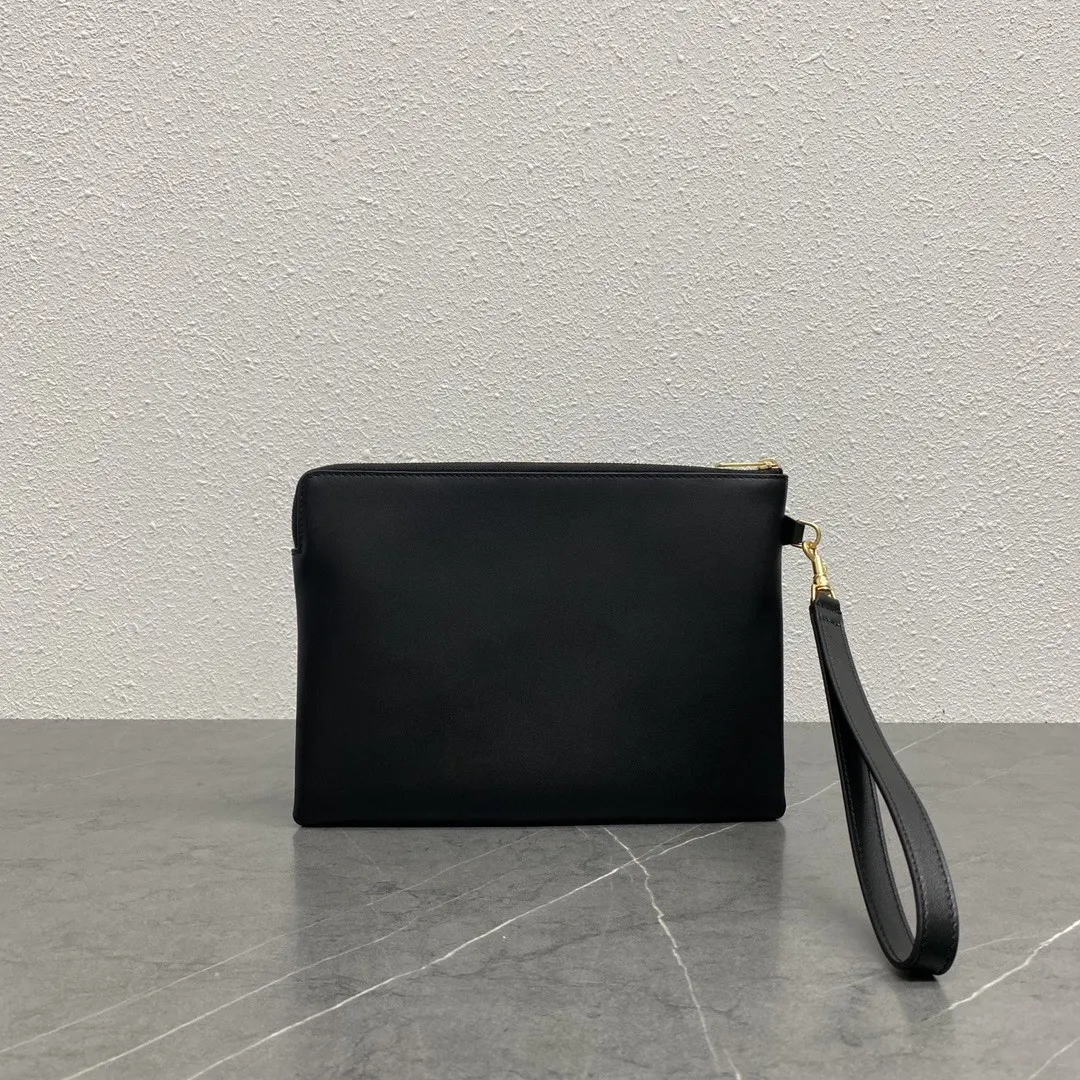 Celine 牛皮 上线 手拿包 Ce手拿包 牛皮简约风单品 精致手拿款