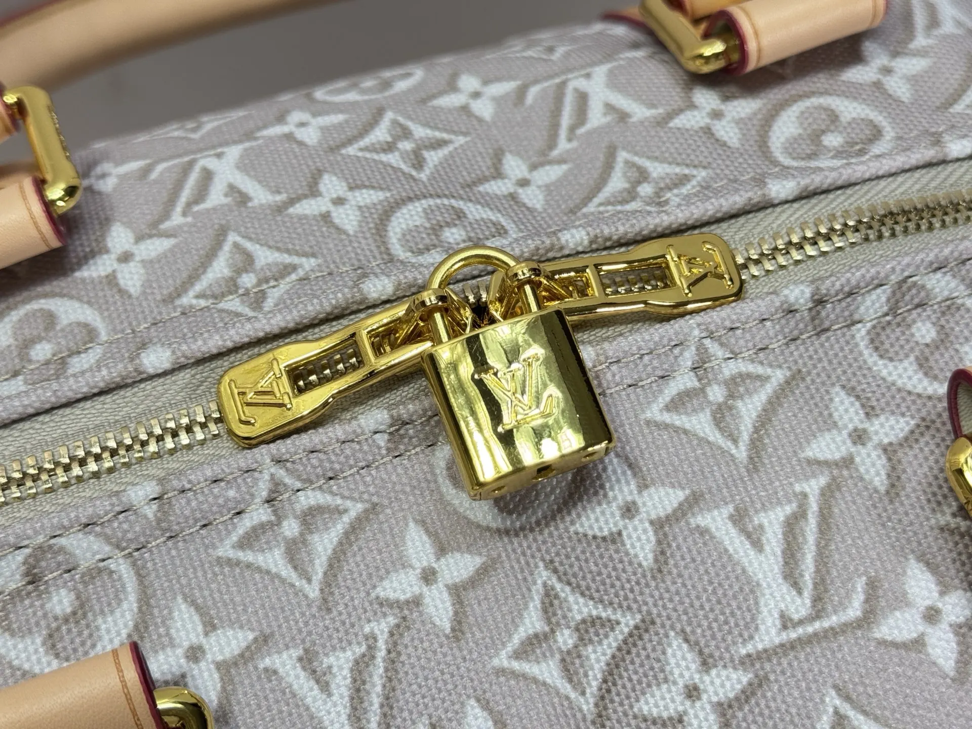 Keepall 老花 牛仔 帆布 旅行袋 大容量旅行款