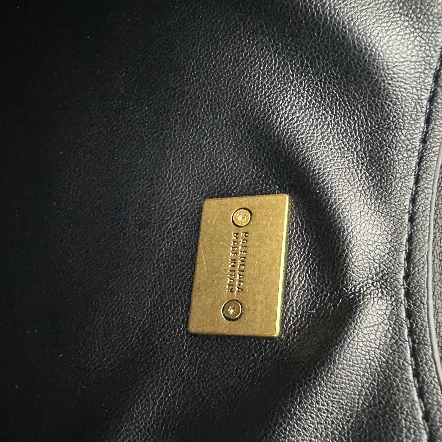 Balenciaga Rodeo Leather Hobo Bag