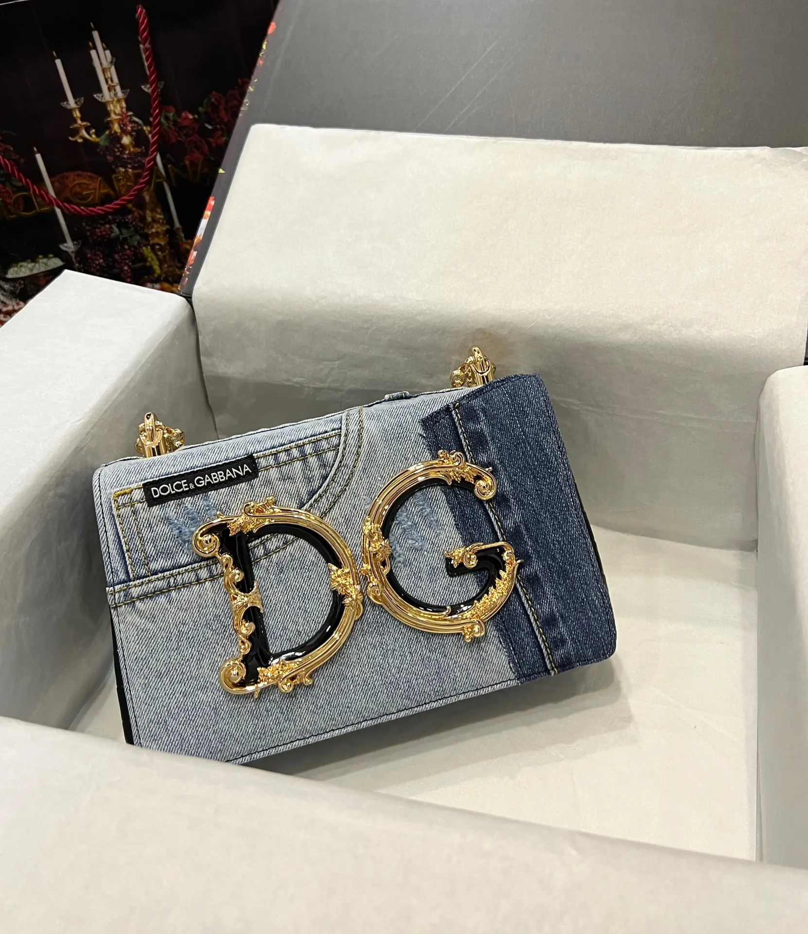 Chain Bag Leather
