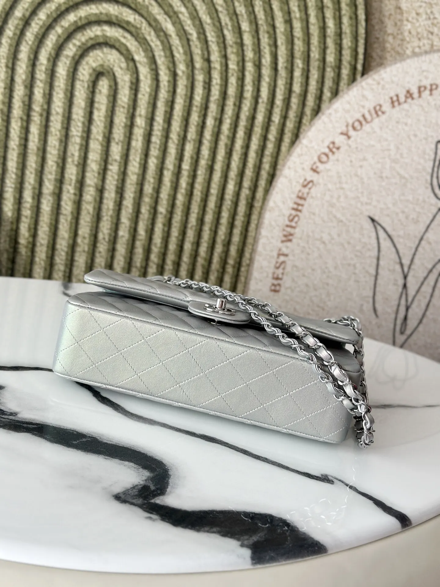 Silver Chain Bag
