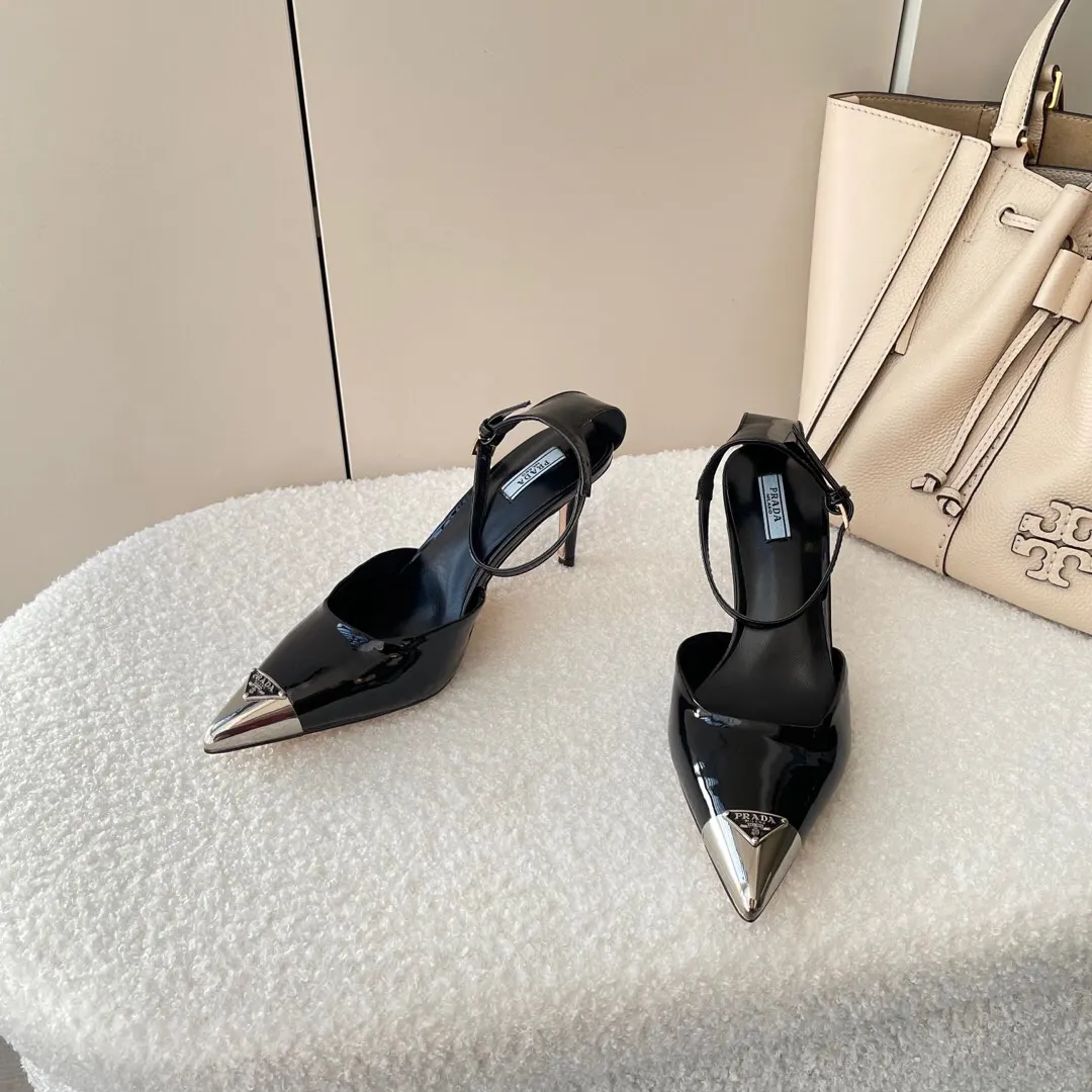 Prada 皮革 拖鞋