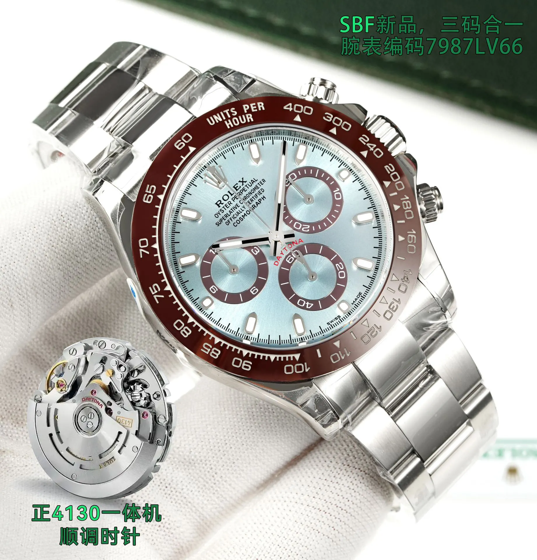 Rolex 黑色 白色 统一价 最强 SBF 迪通拿 手錶 經典腕表款