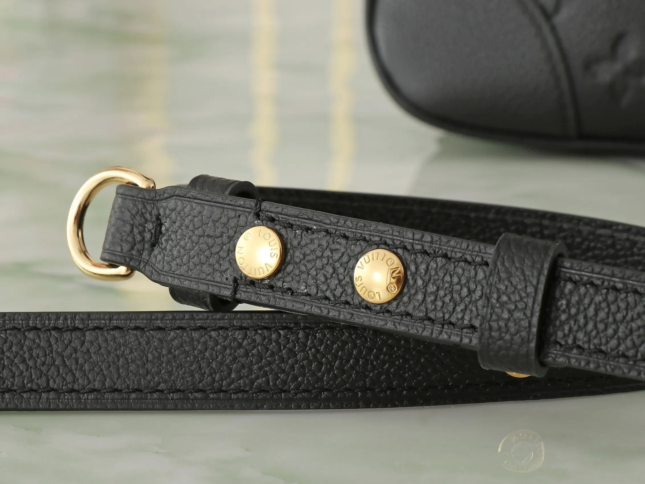 LV Boulogne Black Gold Color Scheme Chain Bag Shoulder Crossbody | ORBUYBAG High-End Fashion Boutique