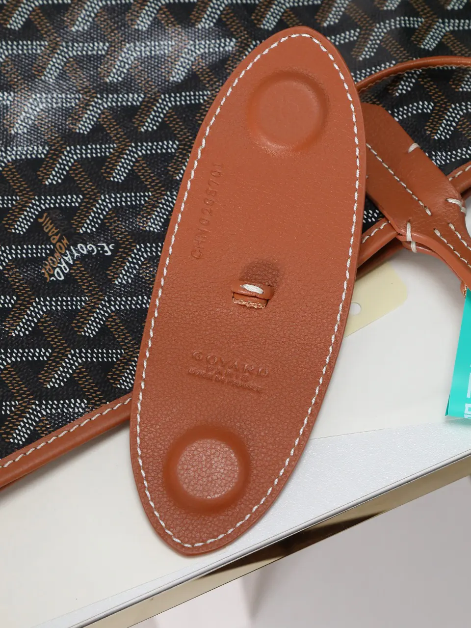 Goyard 帆布 腋下包 復古腋下背款(數字9) Goyard 帆布 腋下包 復古腋下背款(數字9)