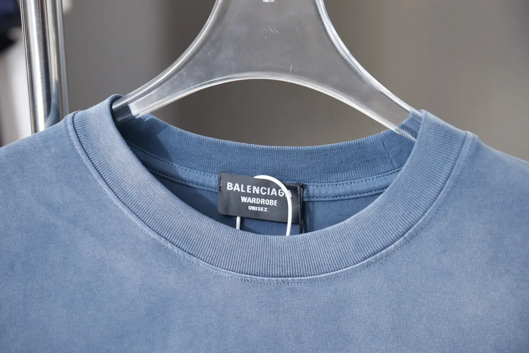 Balenciaga 26SS 字母 水洗 短袖T恤