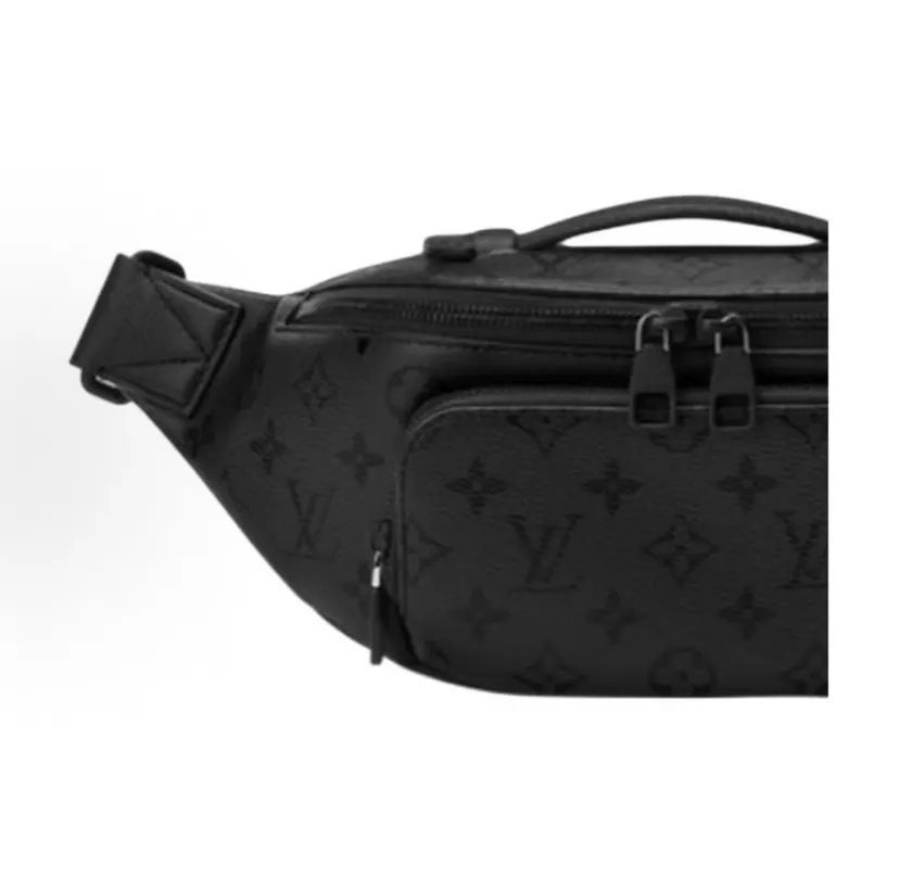Black Belt Bag Casual Leather