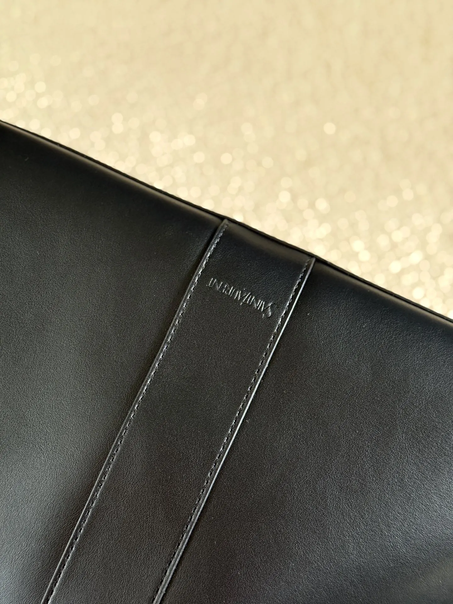 Black Tote Bag Leather