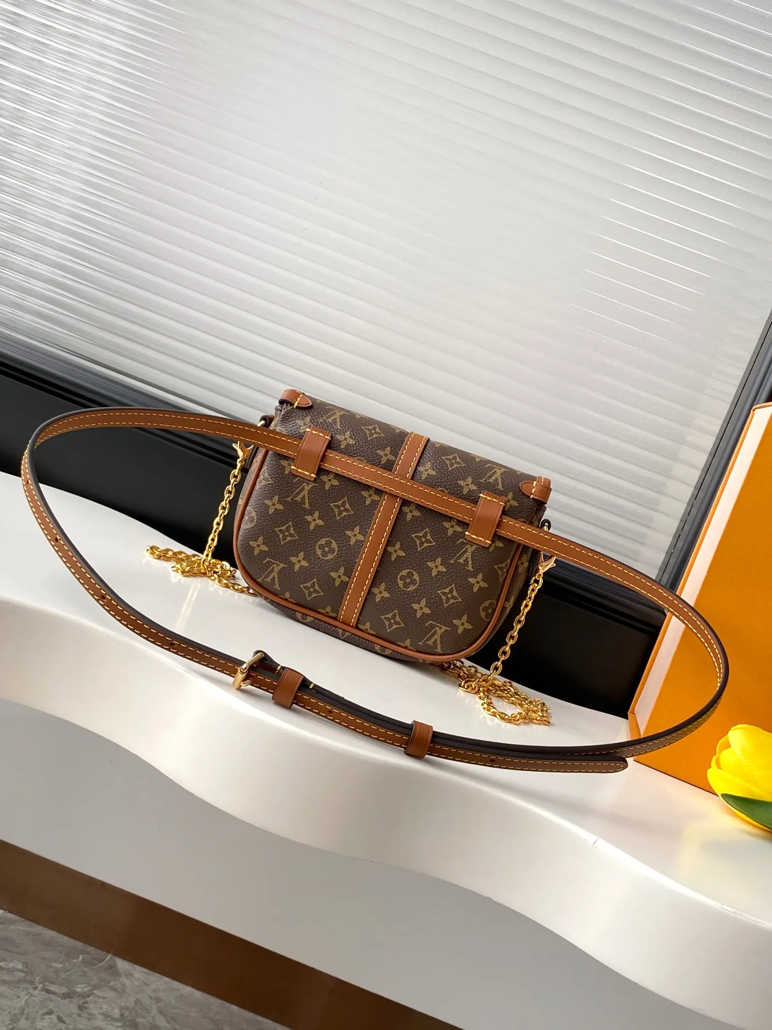 Chain Bag Leather