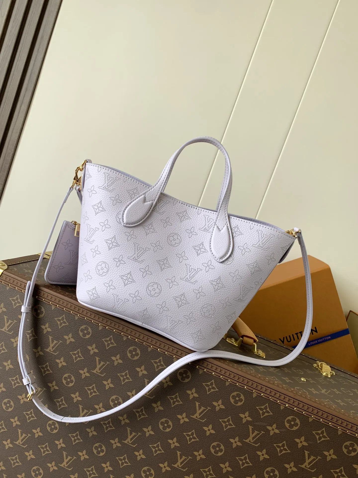 Louis Vuitton Purple Organizer Pouch Travel Leather