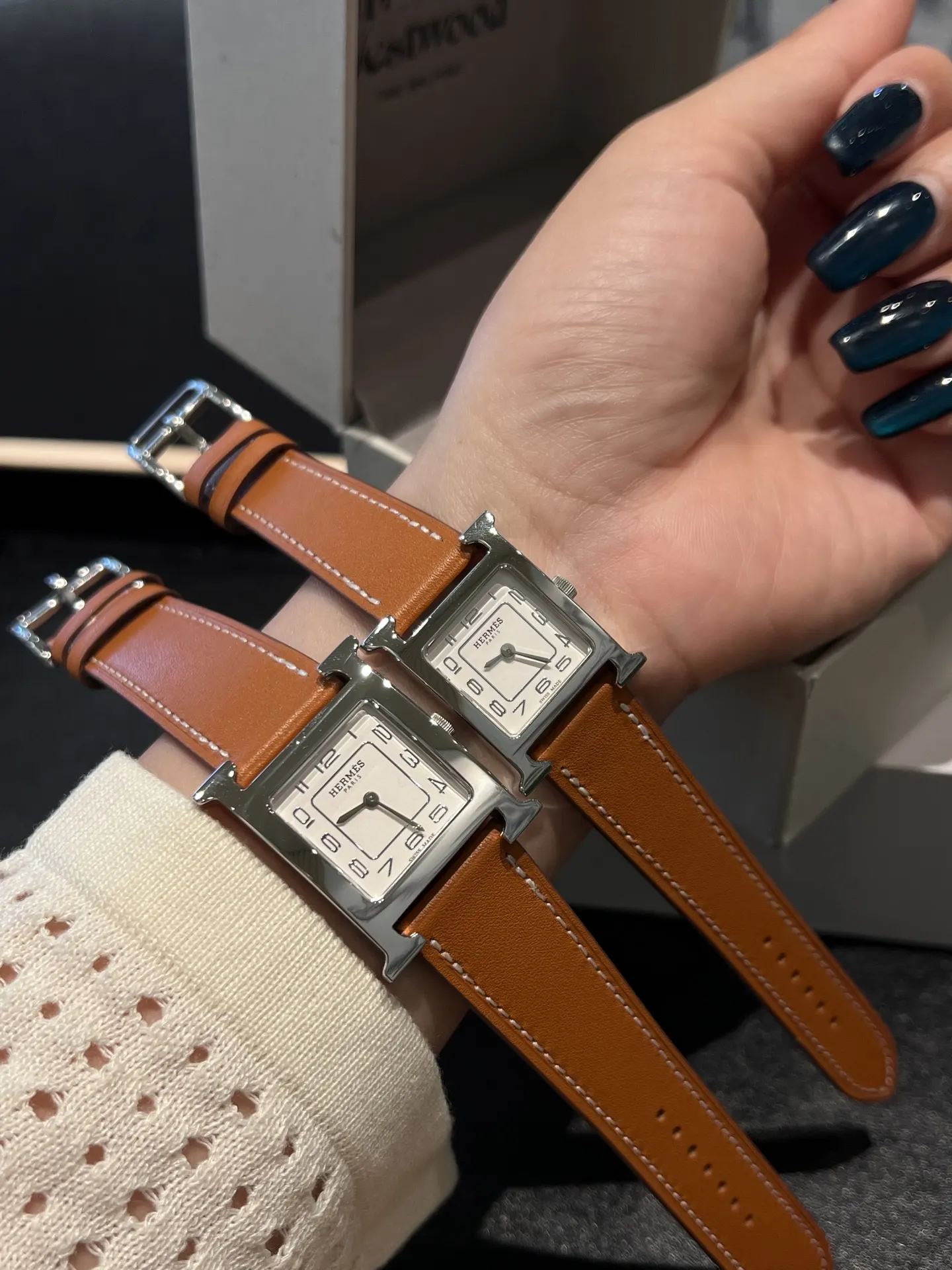 Hermès Leather Quartz Watch
