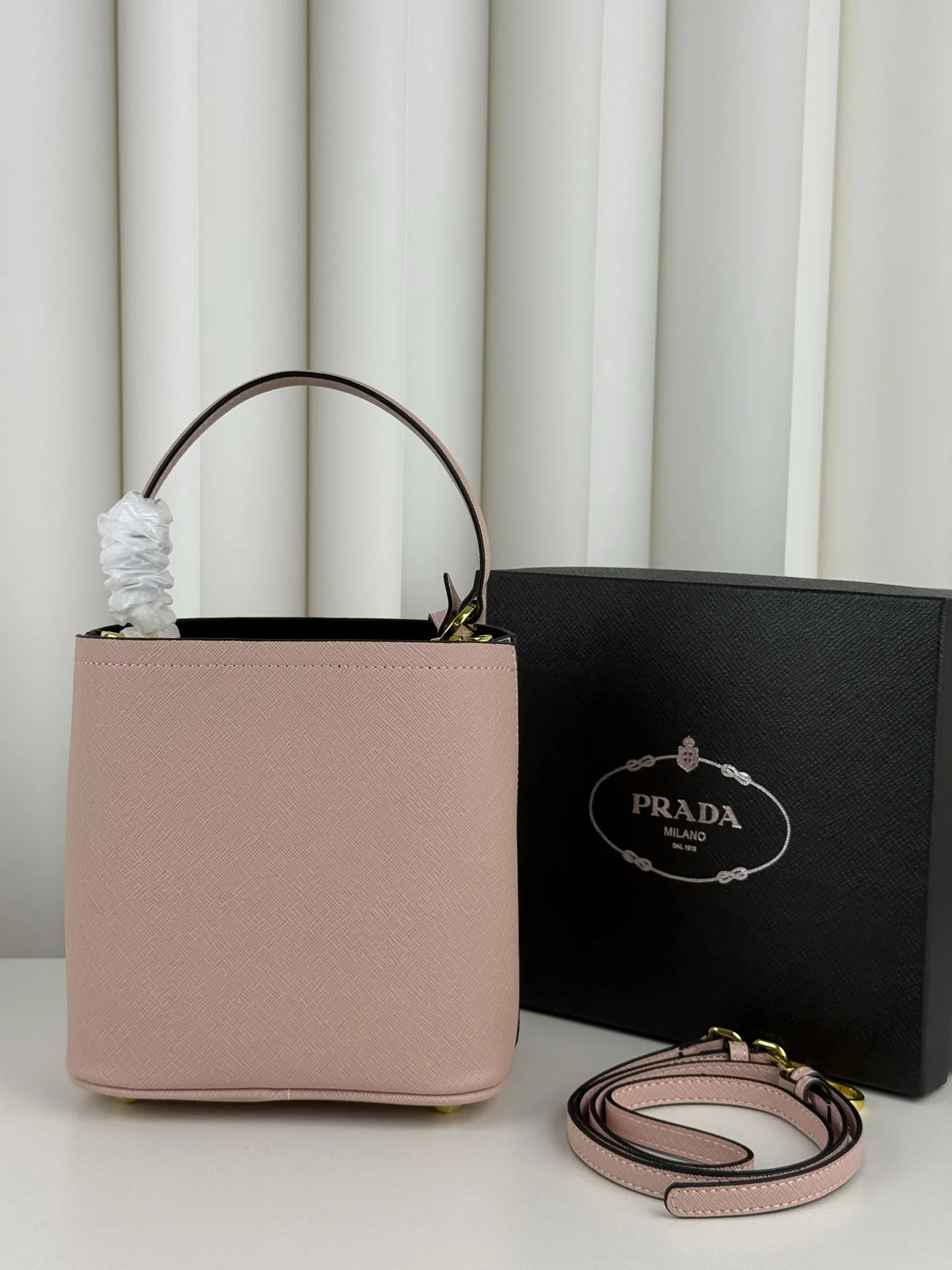 Bucket Bag Casual Leather