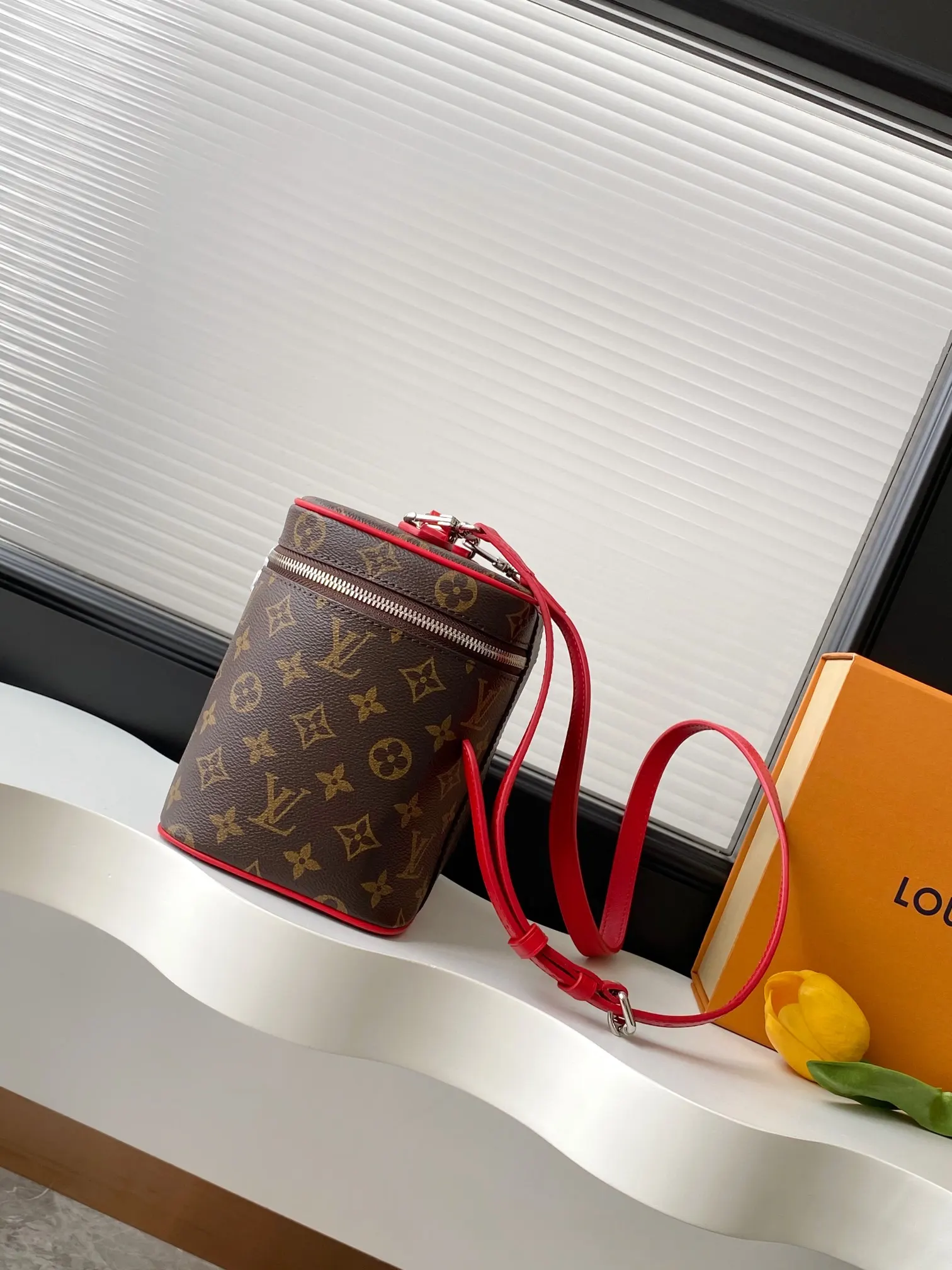 Cosmetic Pouch Leather