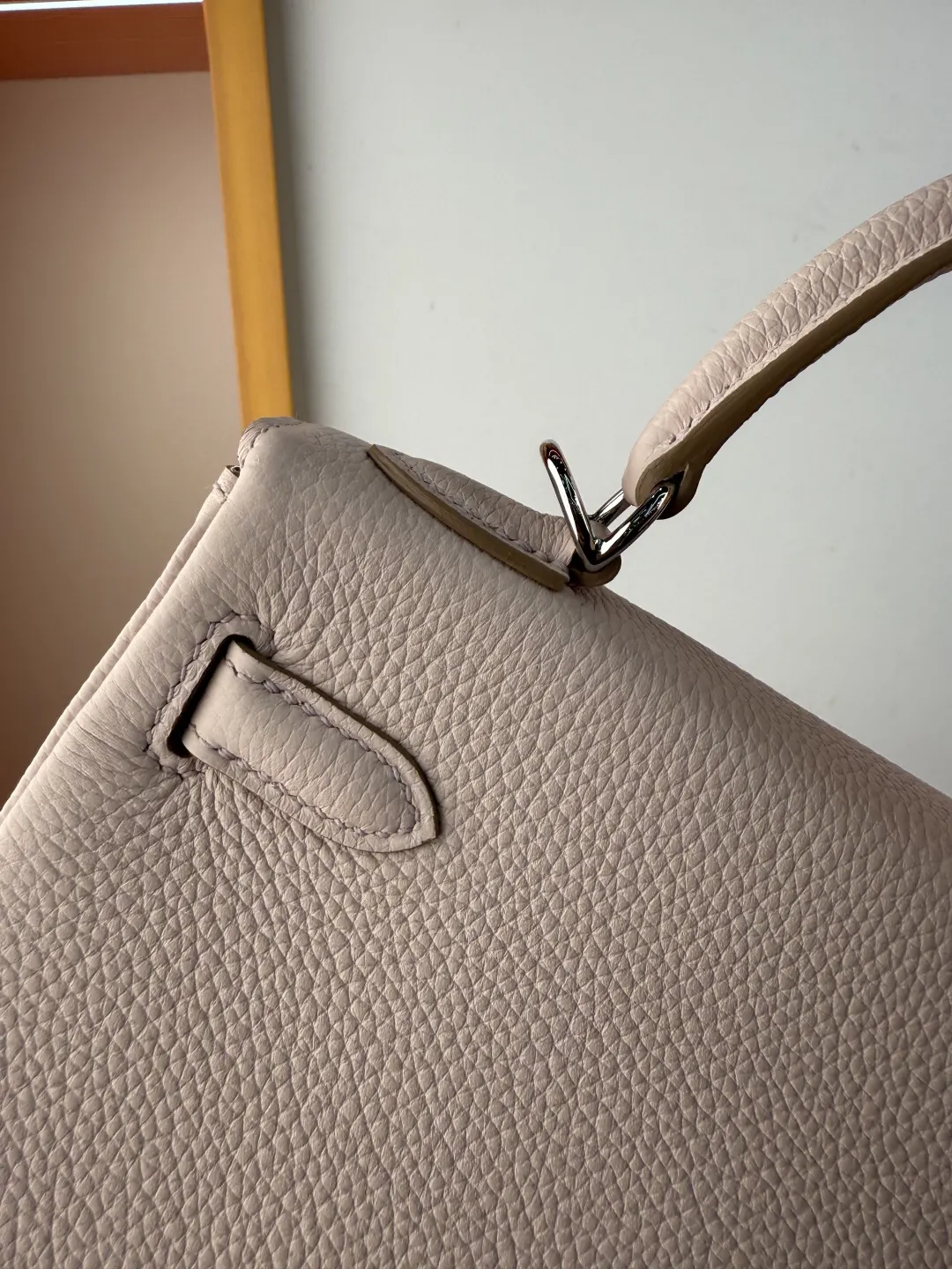 Hermes Top Handle Bag Classic Leather