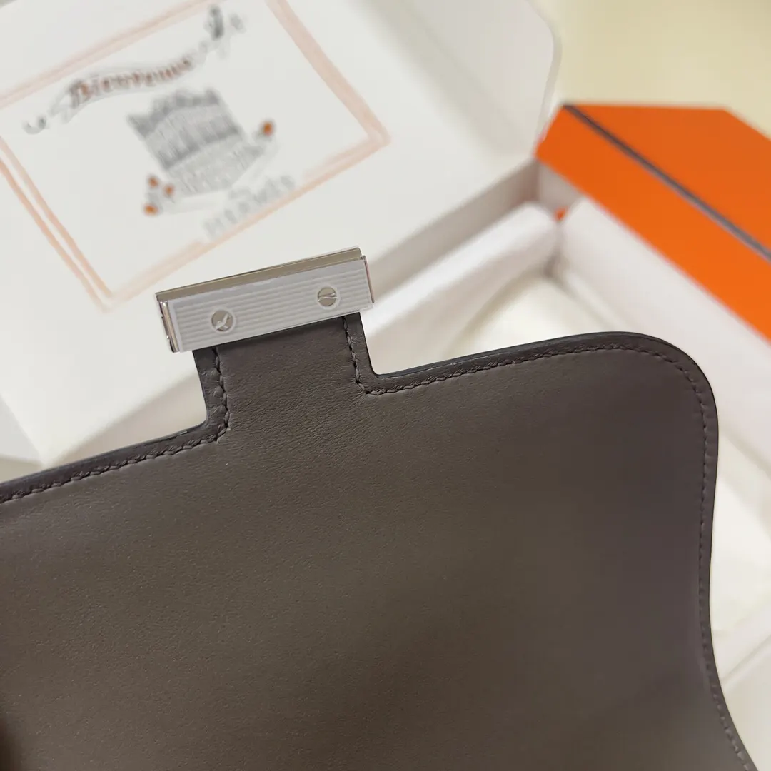 Hermès Constance Epsom掌纹牛皮 斜挎包 19cm