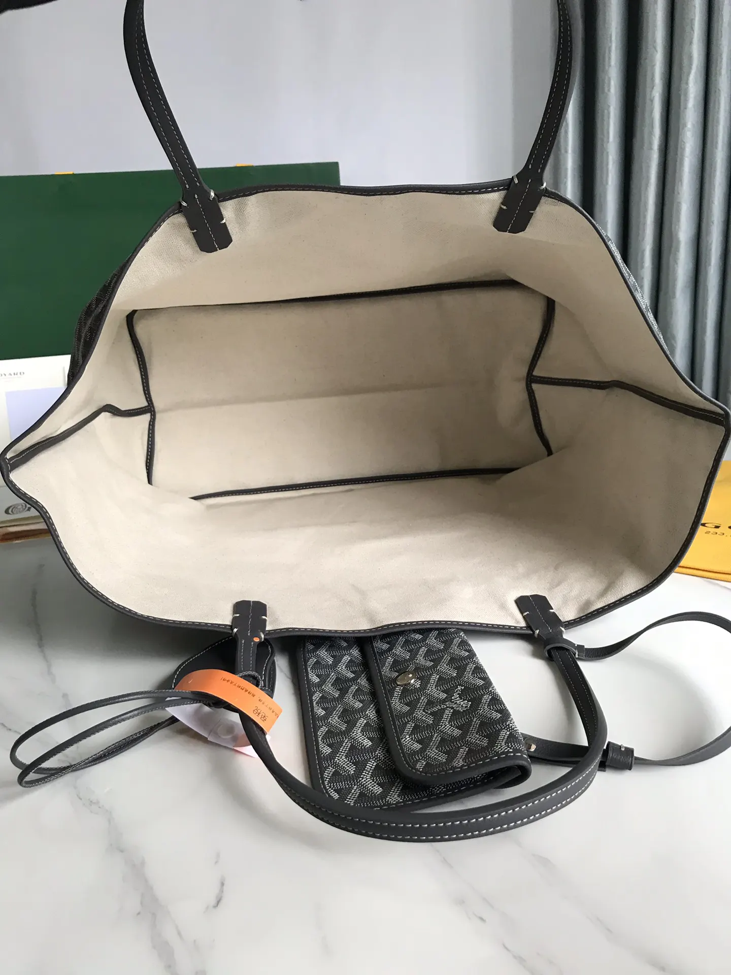 Gray Tote Bag