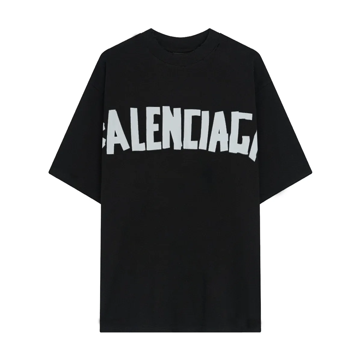Balenciaga Black Short Sleeve T-Shirt Street