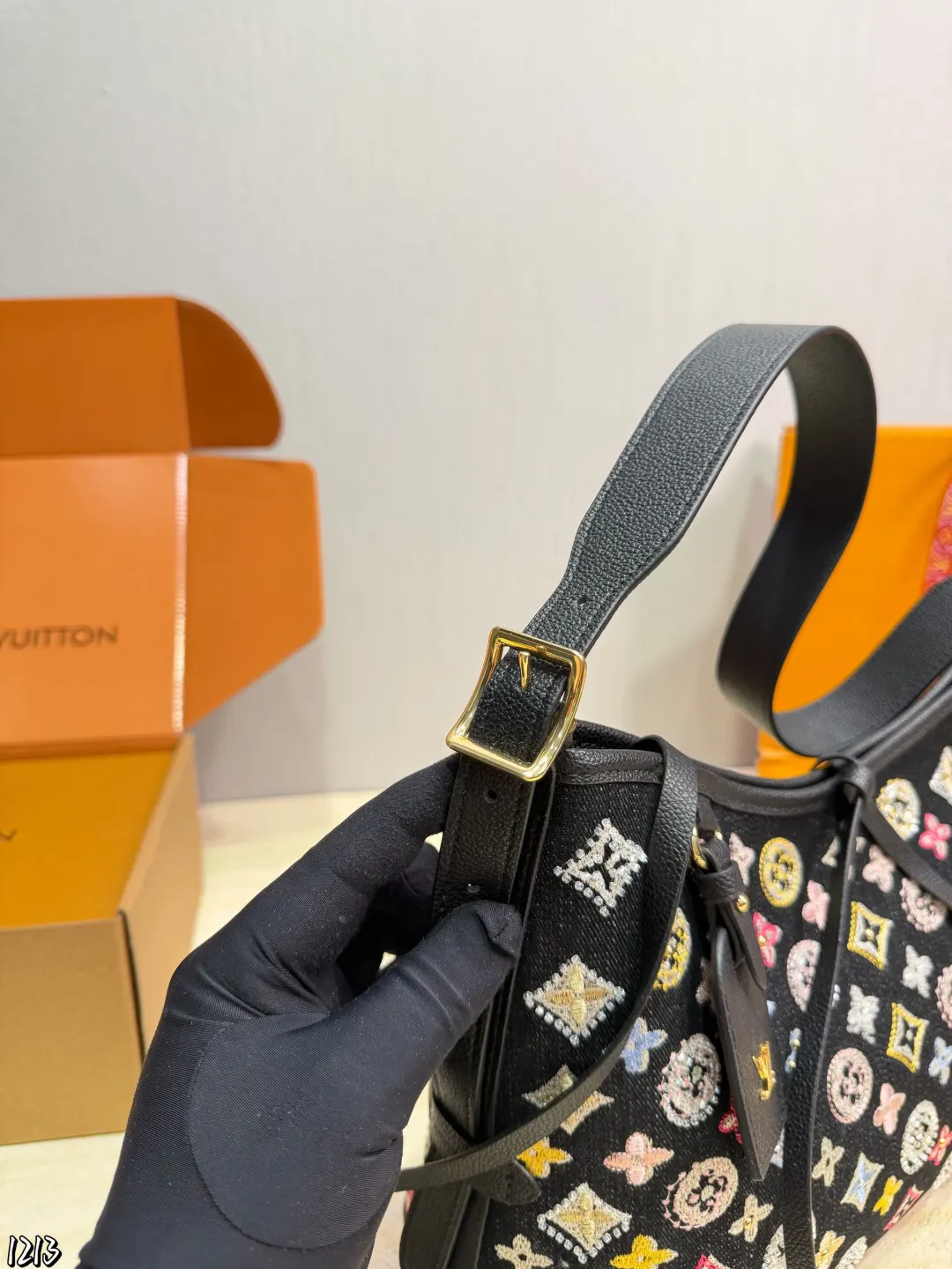 LV CarryAll 老花 牛仔 托特包 大容量托特款