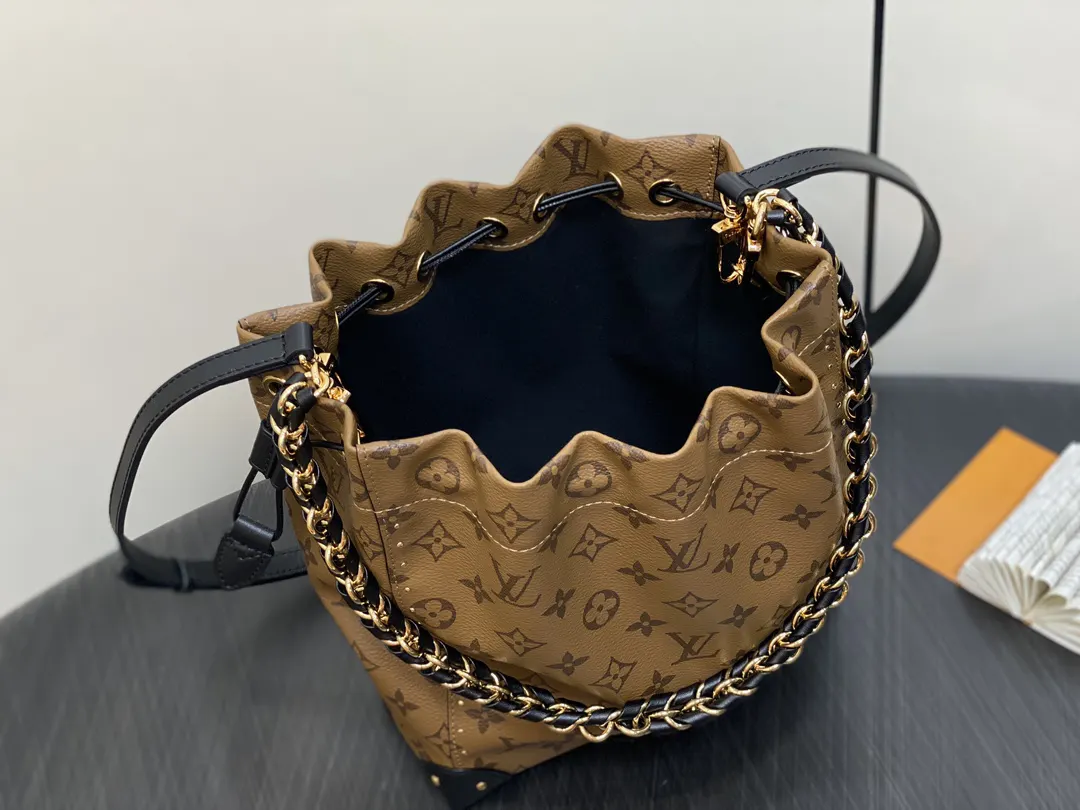 帆布 精品 黃花 柳钉水桶包系列 NOÉ TR 鏈條包 精致鏈條款