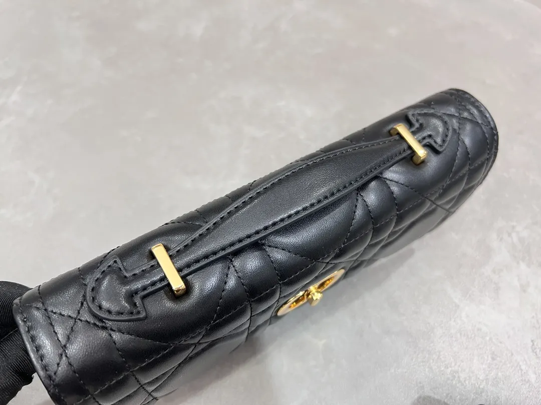 Black Gold Clutch Bag