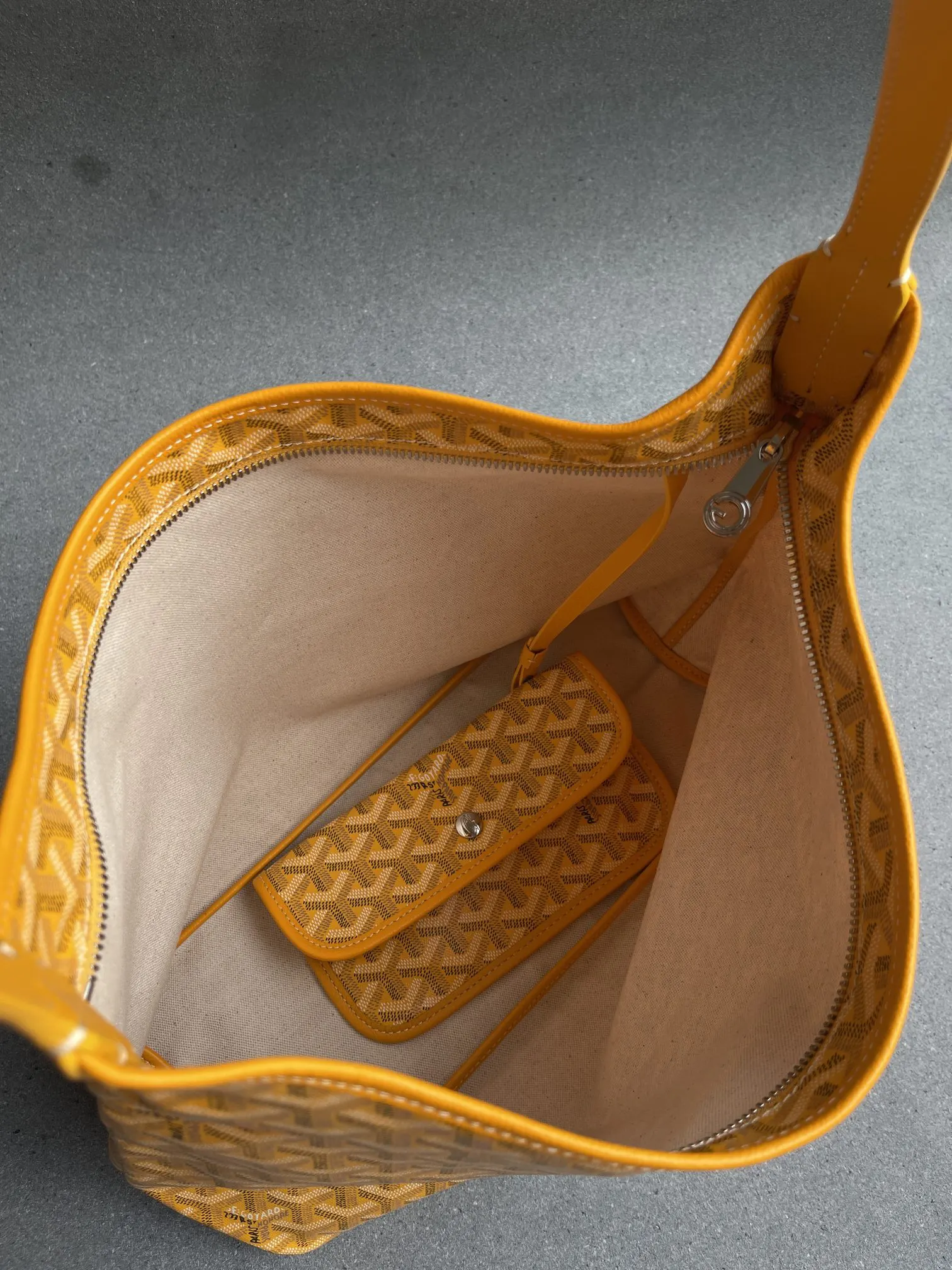 Goyard Hobo 黑色 棕色 小牛皮 腋下包 復古腋下背款
