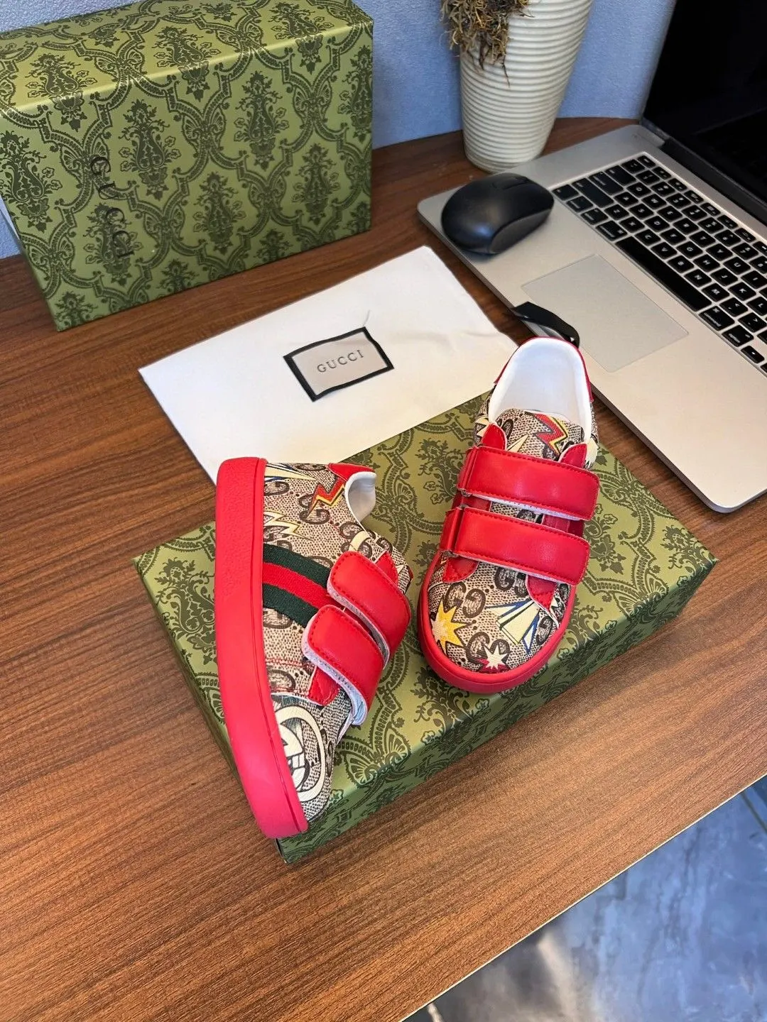 Gucci Logo休閒運動鞋