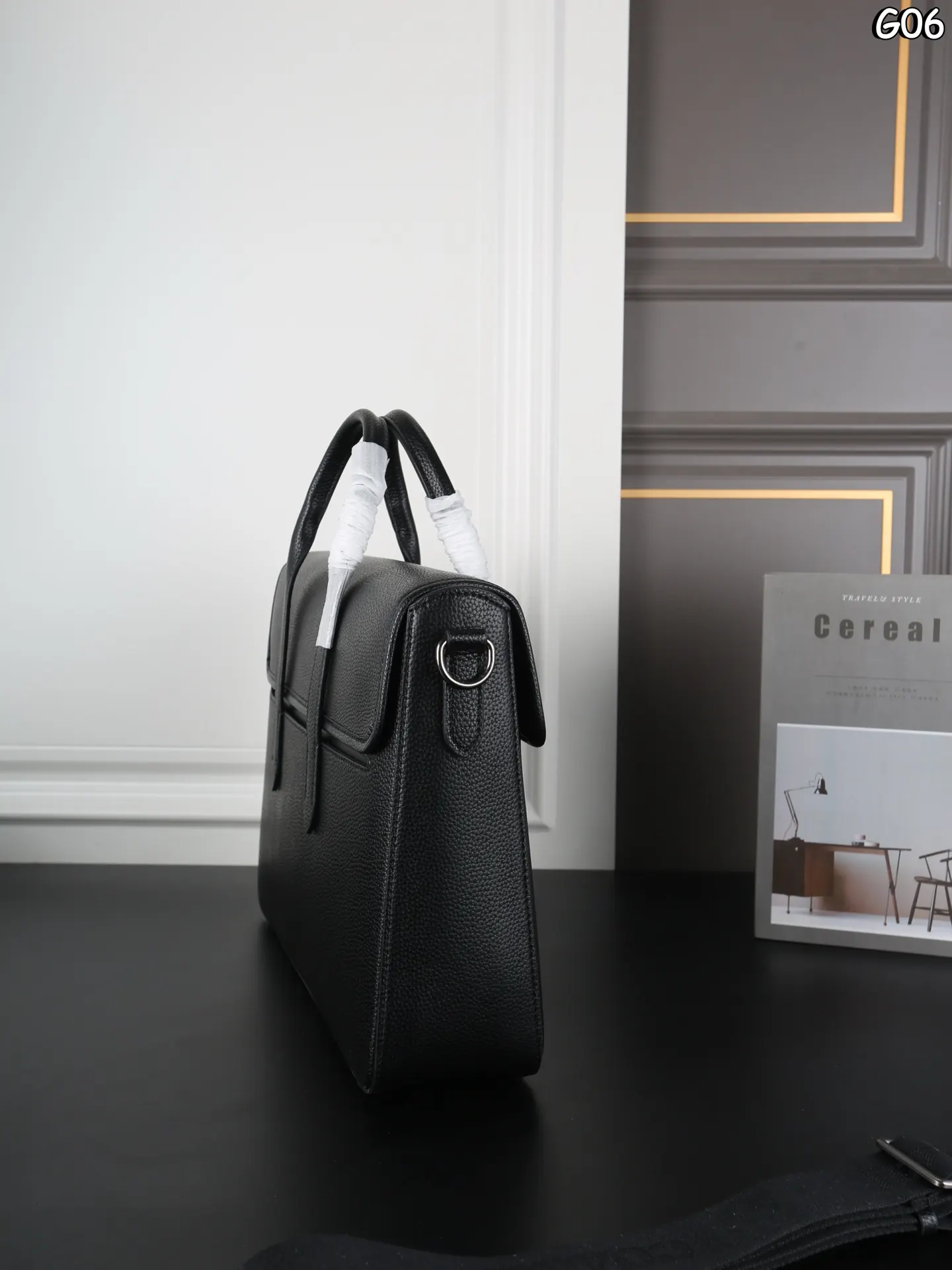 Briefcase Business Commuter Leather