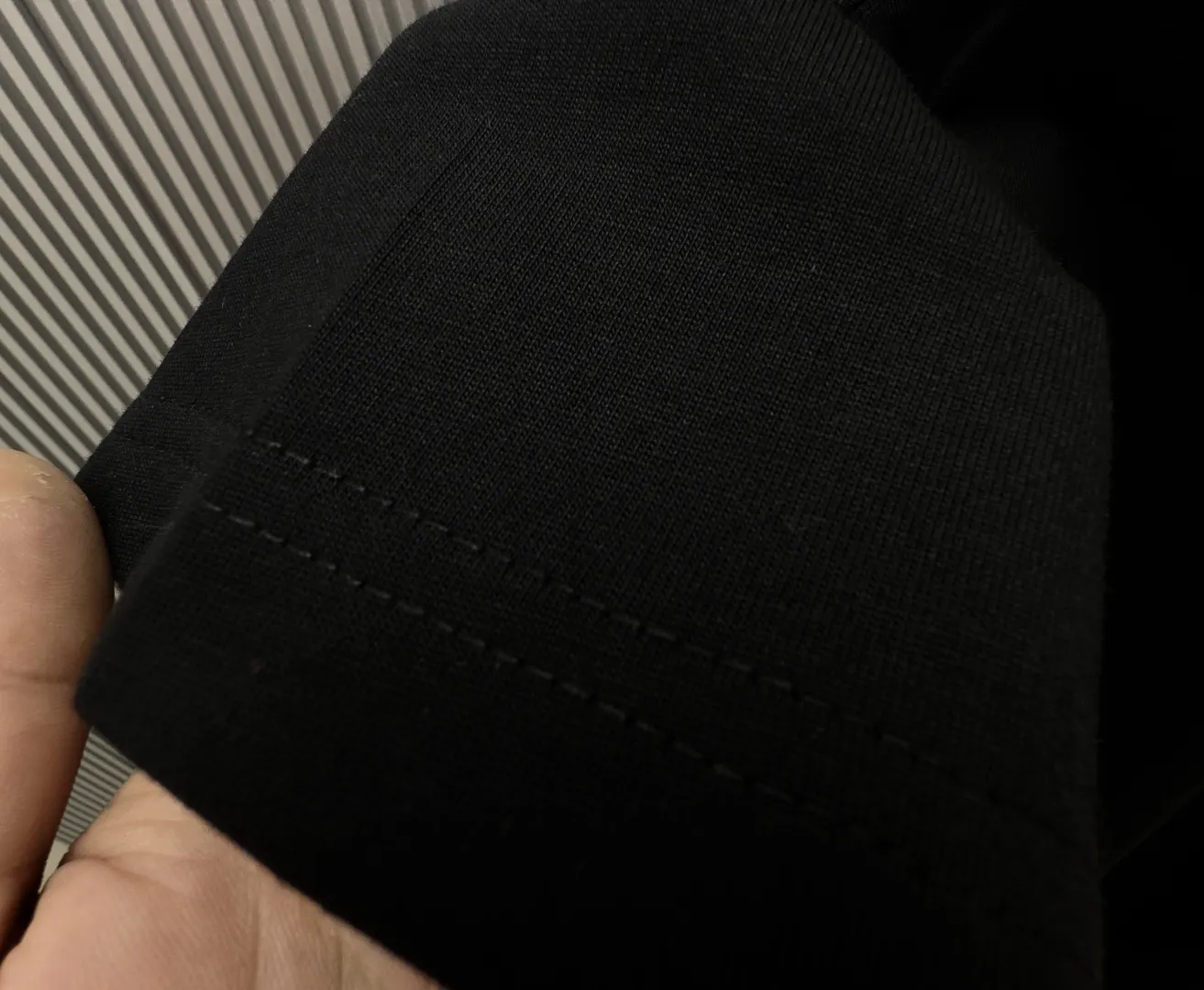 Dior 黑色彩色字母短袖T恤 街头休闲款