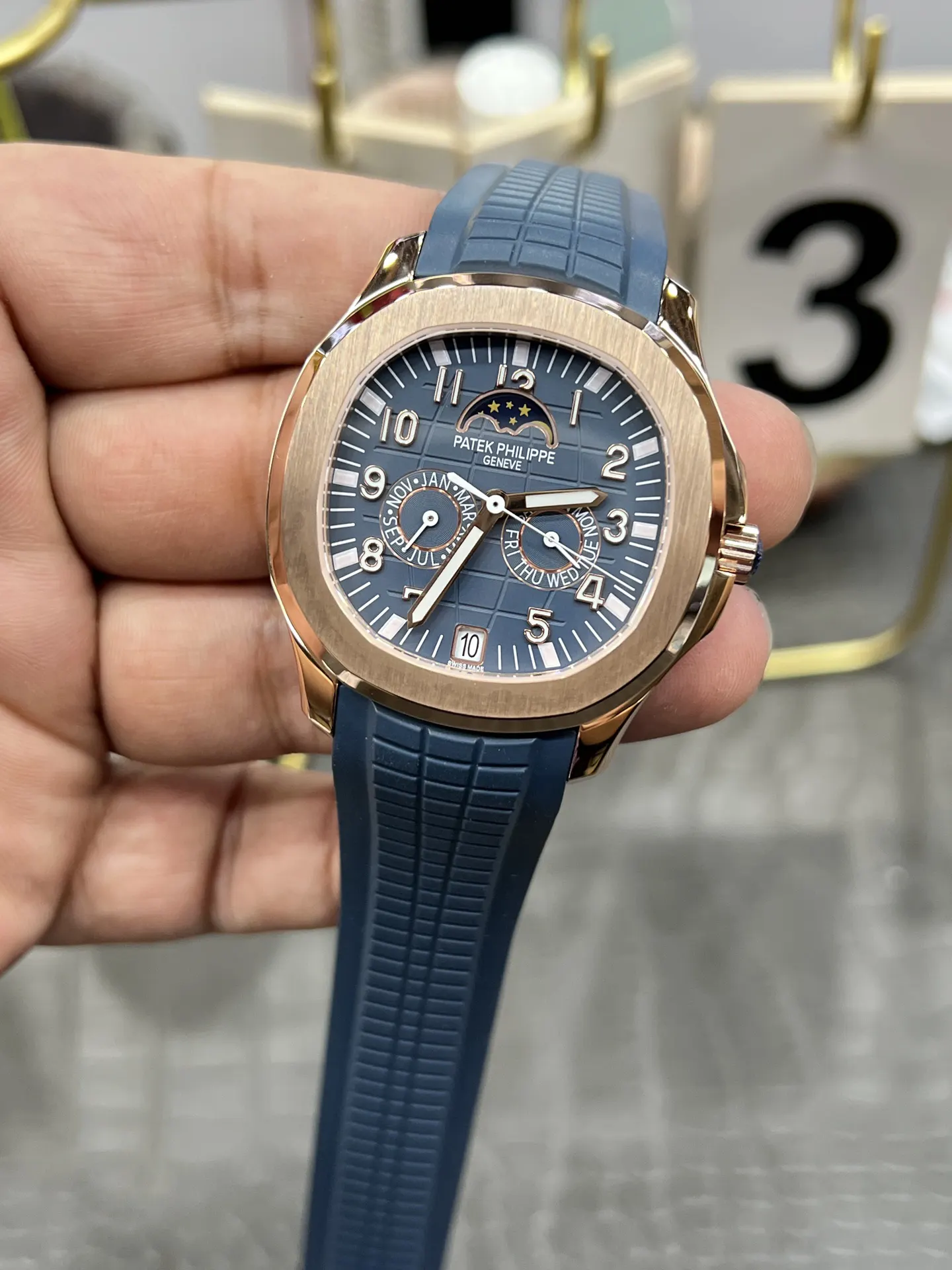 Patek Philippe 玫瑰金 手錶 經典腕表款