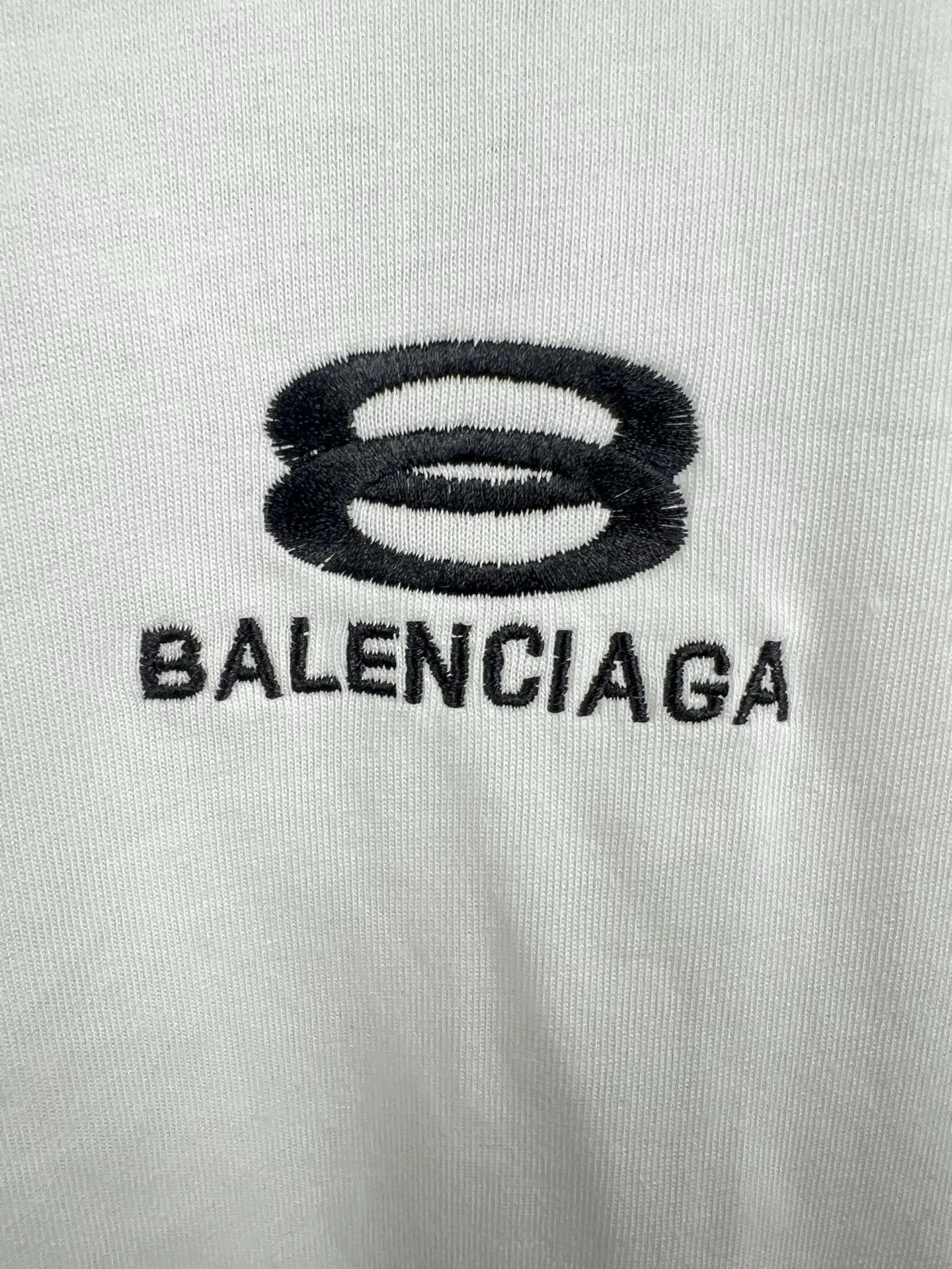 Balenciaga 26SS 刺绣 纯棉 短袖T恤