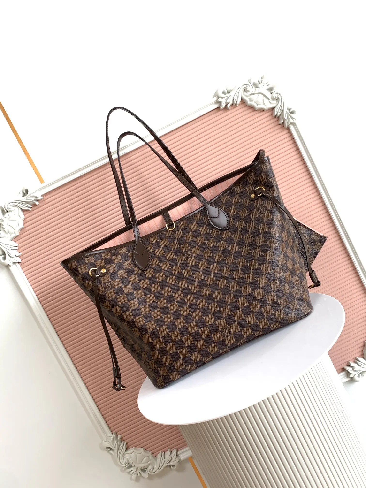 Neverfull 牛皮 托特包 大容量托特款