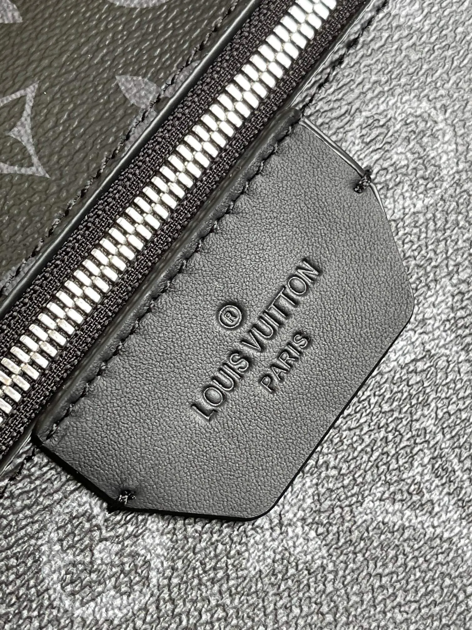 LV Discovery Black Embossed Backpack Image 5 LV Discovery Black Embossed Backpack Image 5