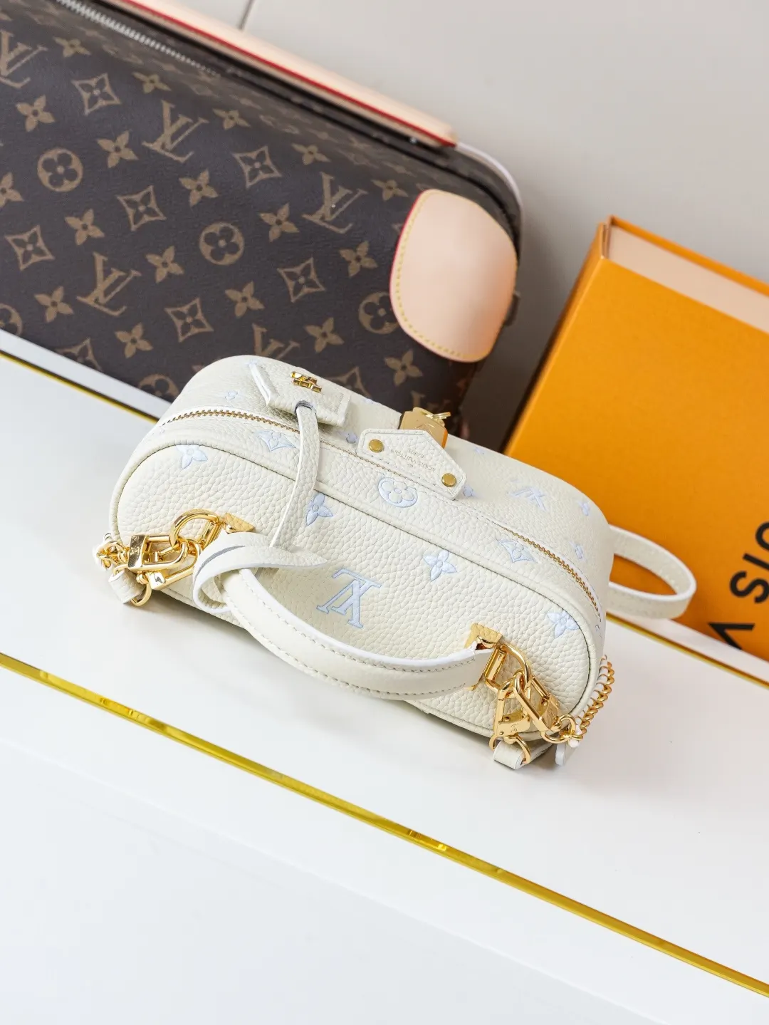 Louis Vuitton Chain Bag Leather