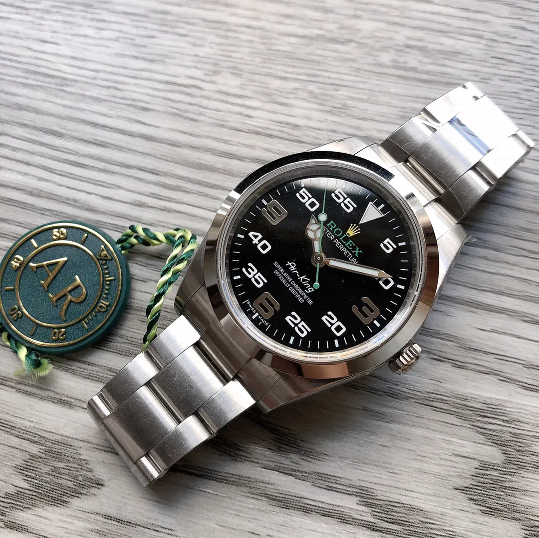 Rolex 黑色 太阳出品出品 AR 劳力士 空中霸王型系 手錶 經典腕表款