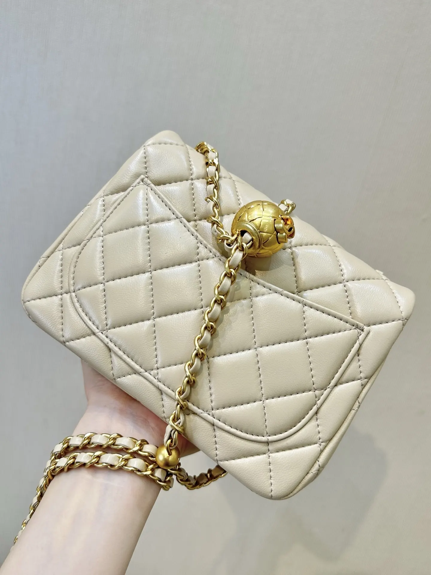 Chanel Gold Chain Bag