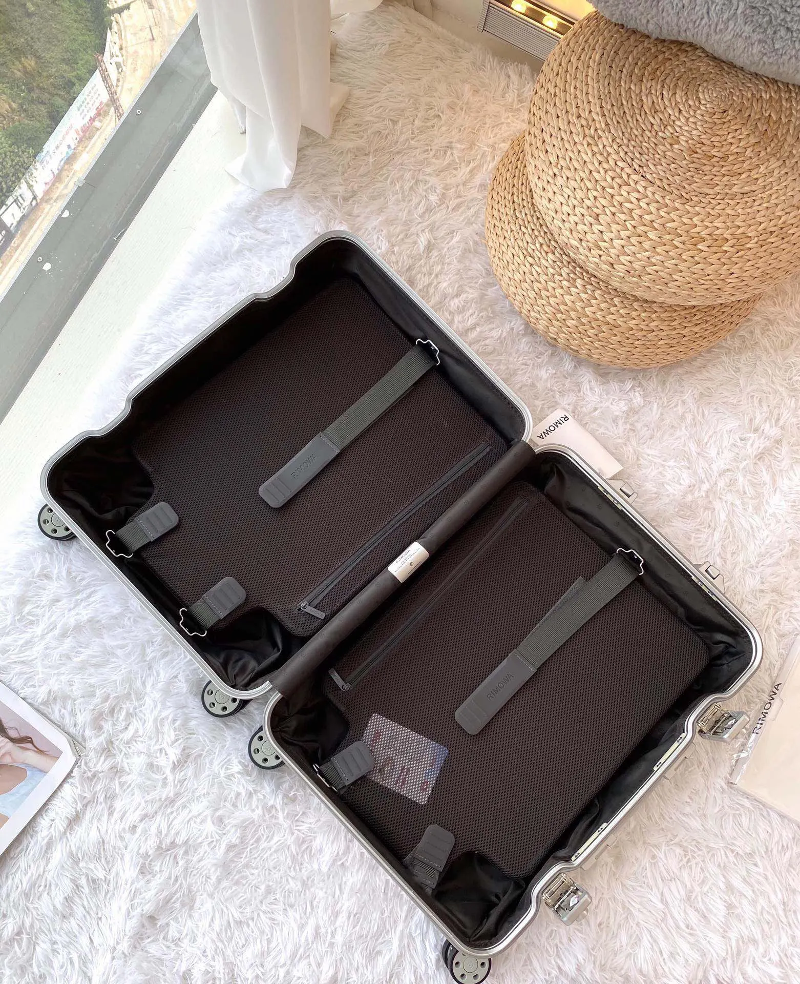 粉色 綠色 Rimowa 日默瓦行李箱 拉杆箱 全鋁镁合金 准备 旅行拉杆款 輕便出行款