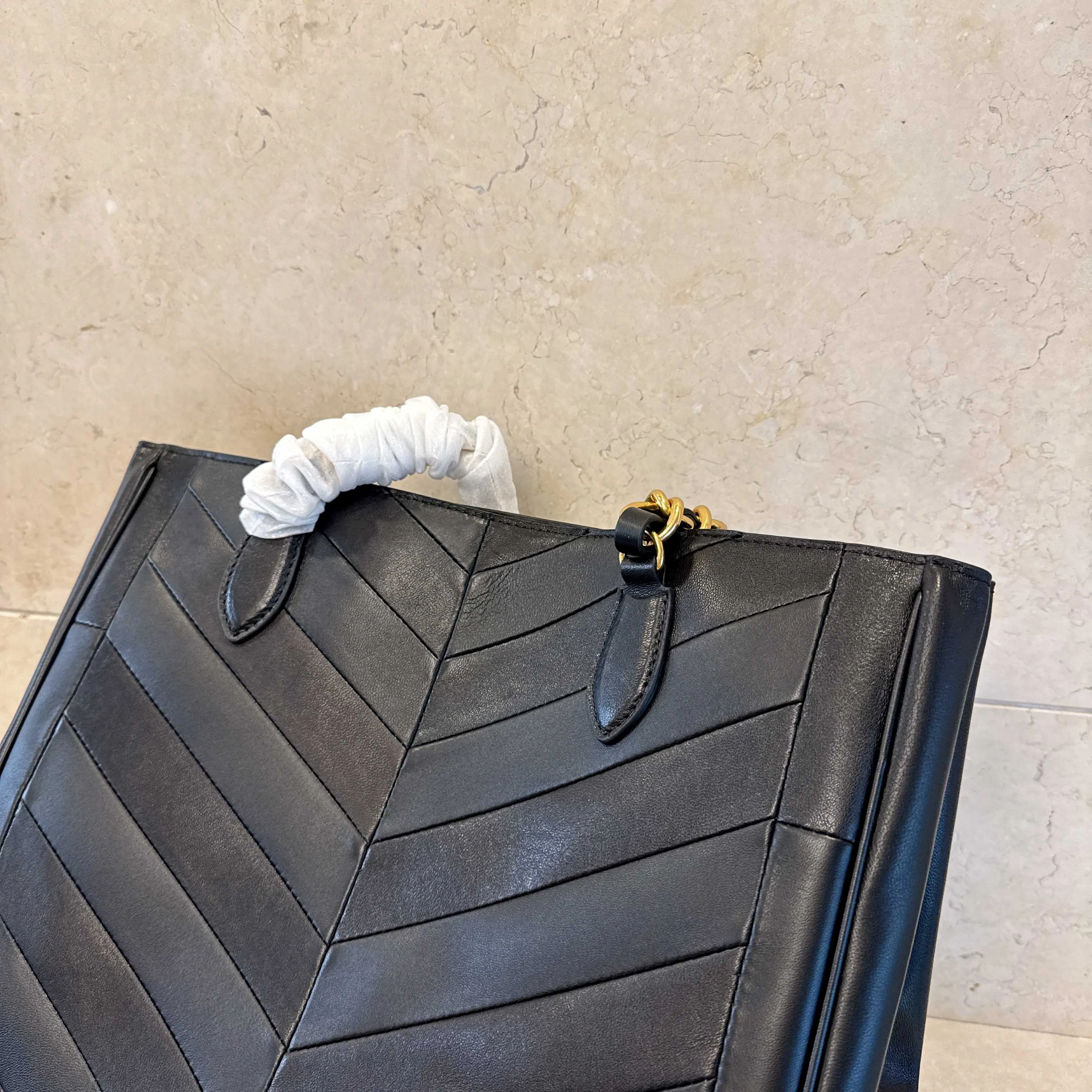 金色 羊皮 链条包 精致链条款