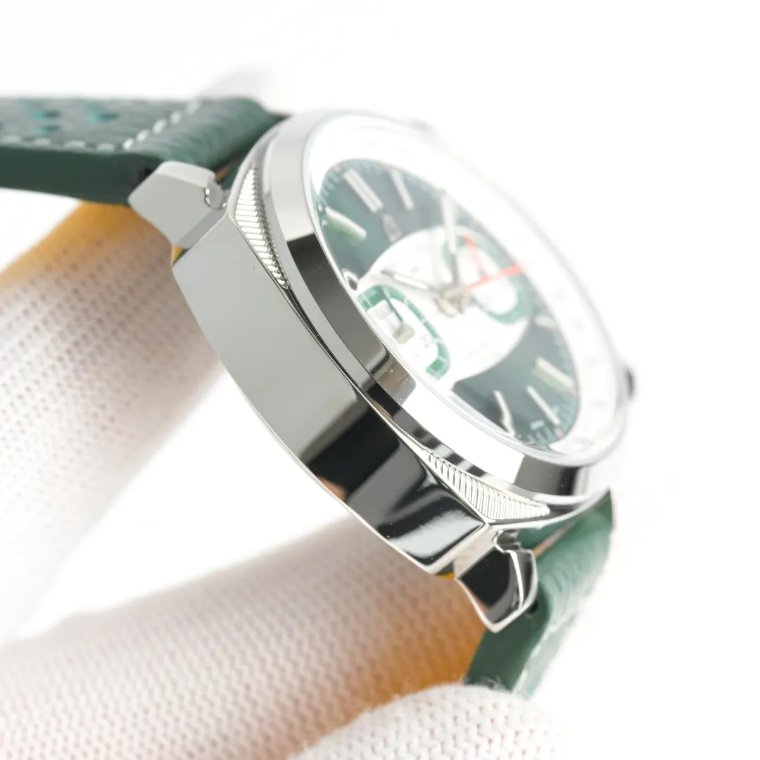 Red Blue Watch Classic Leather