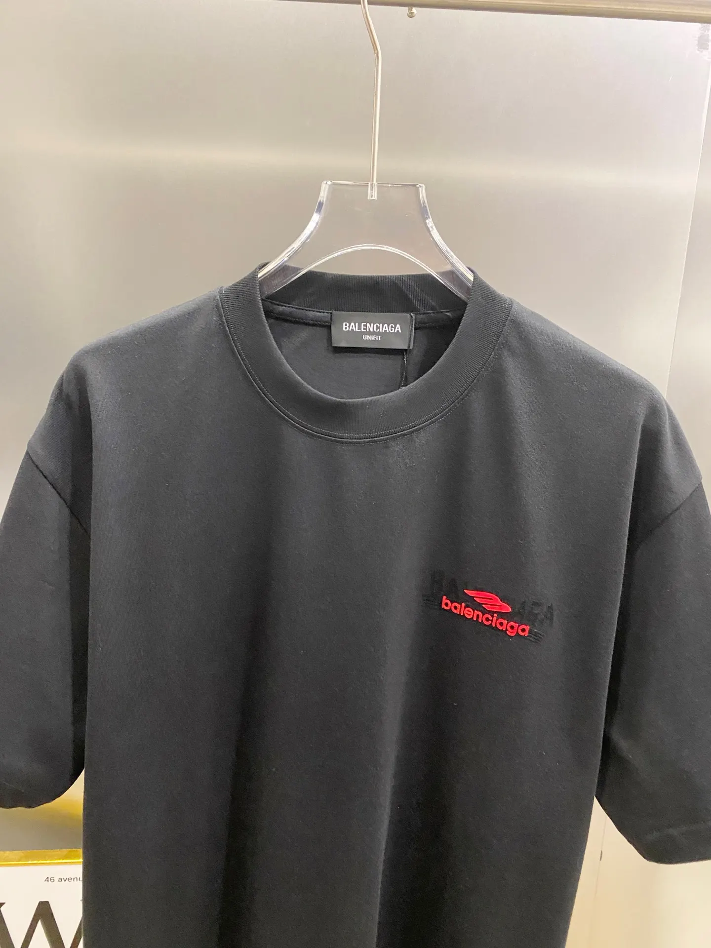 Balenciaga 红色/黑色 印花 T恤