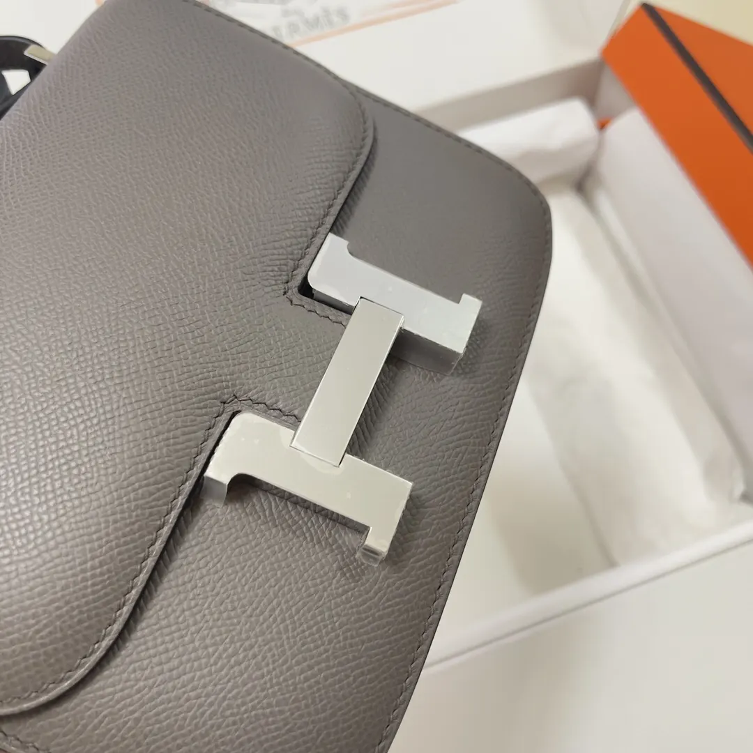 Hermès Constance Epsom掌纹牛皮 斜挎包 19cm