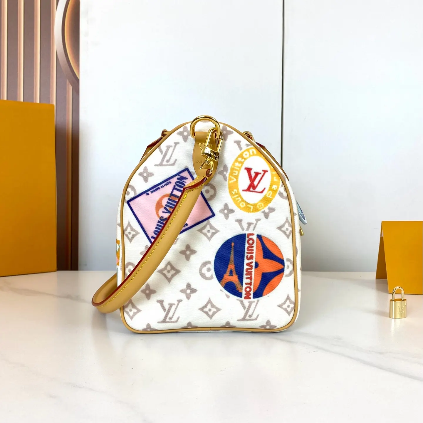 LV Speedy 牛皮 收纳包 旅行收纳款