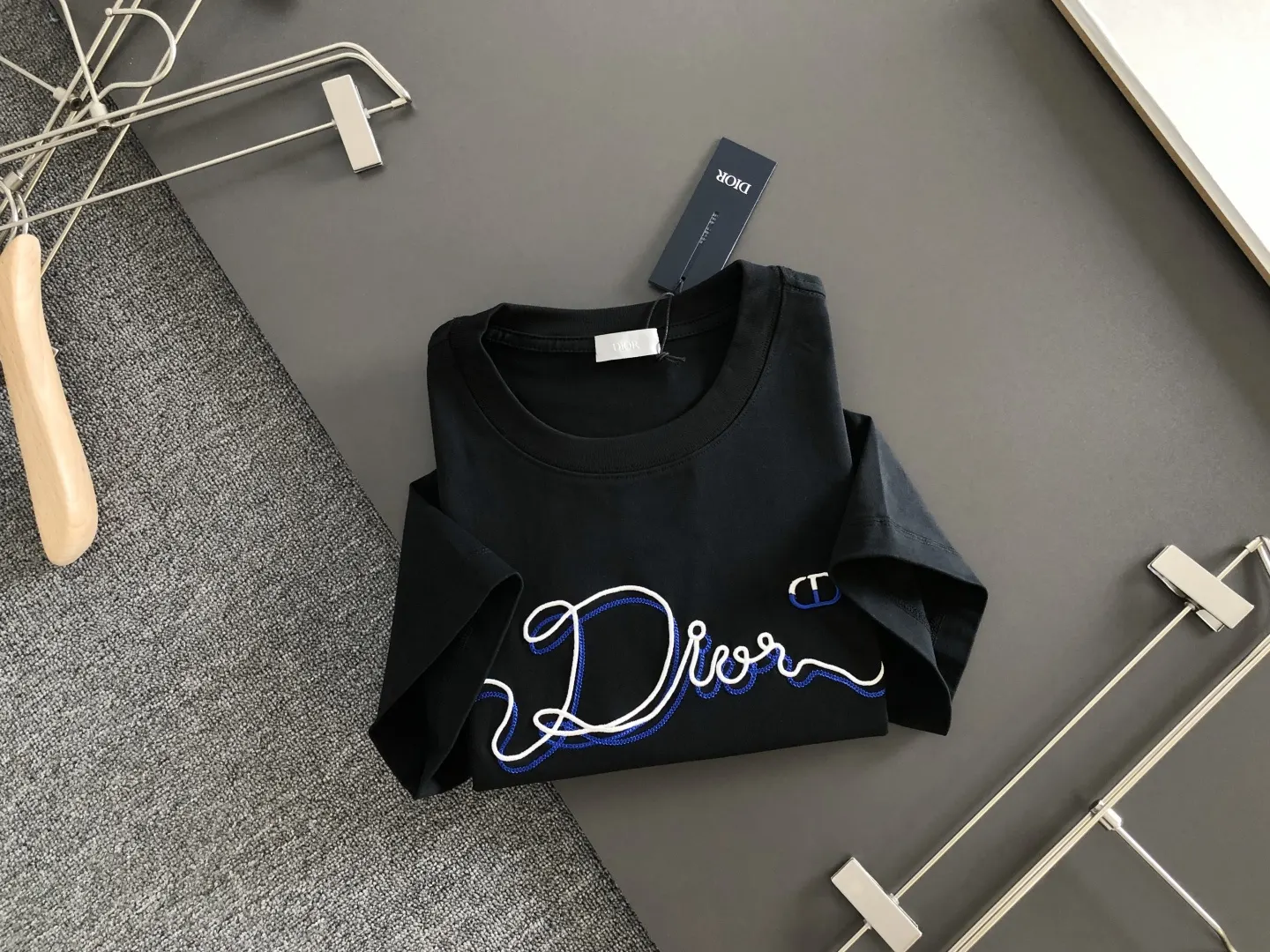 Dior Short Sleeved T-Shirt Exquisite Wear