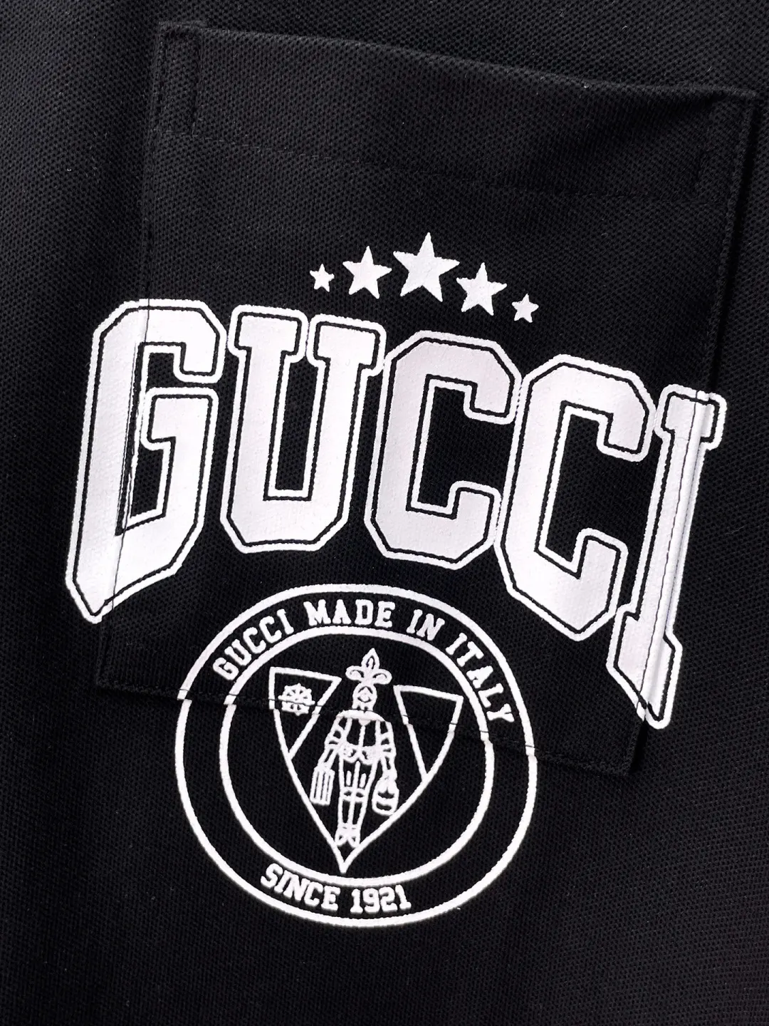 Gucci 刺繡 印花 Polo衫