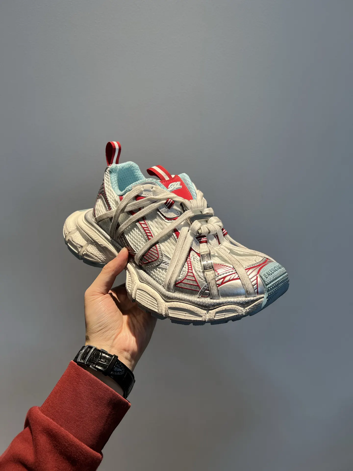 Balenciaga 3XL 蓝白 运动鞋